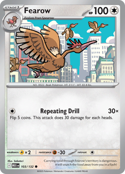 Fearow — Mega Evolution #103