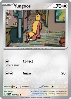 Yungoos — Mega Evolution #109