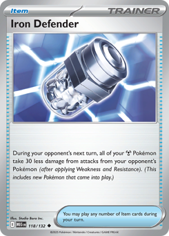 Iron Defender — Mega Evolution #118