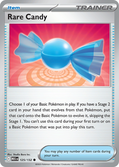 Rare Candy — Mega Evolution #125
