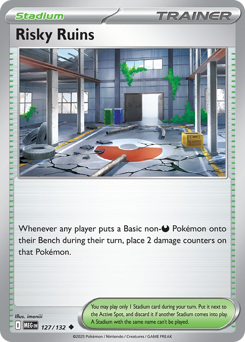 Risky Ruins — Mega Evolution #127