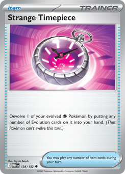 Strange Timepiece — Mega Evolution #128