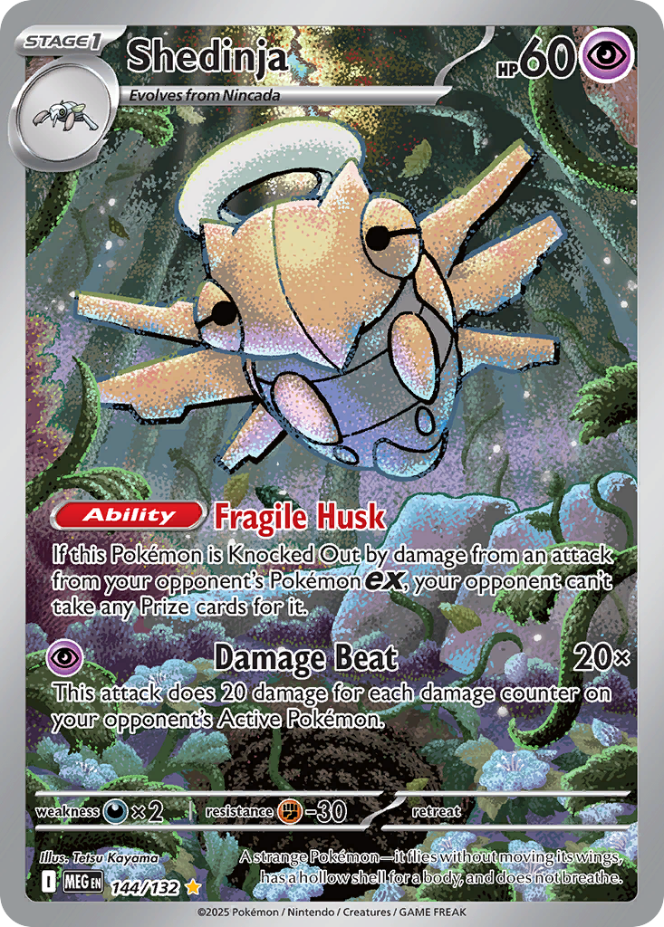 Shedinja — Mega Evolution card #144 full image
