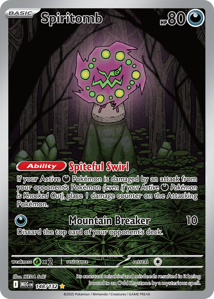 Spiritomb — Mega Evolution card #148 full image