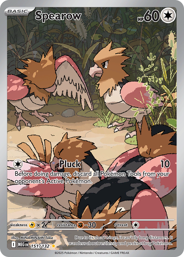 Spearow — Mega Evolution card #151 full image