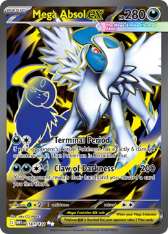 Mega Absol ex — Mega Evolution #161