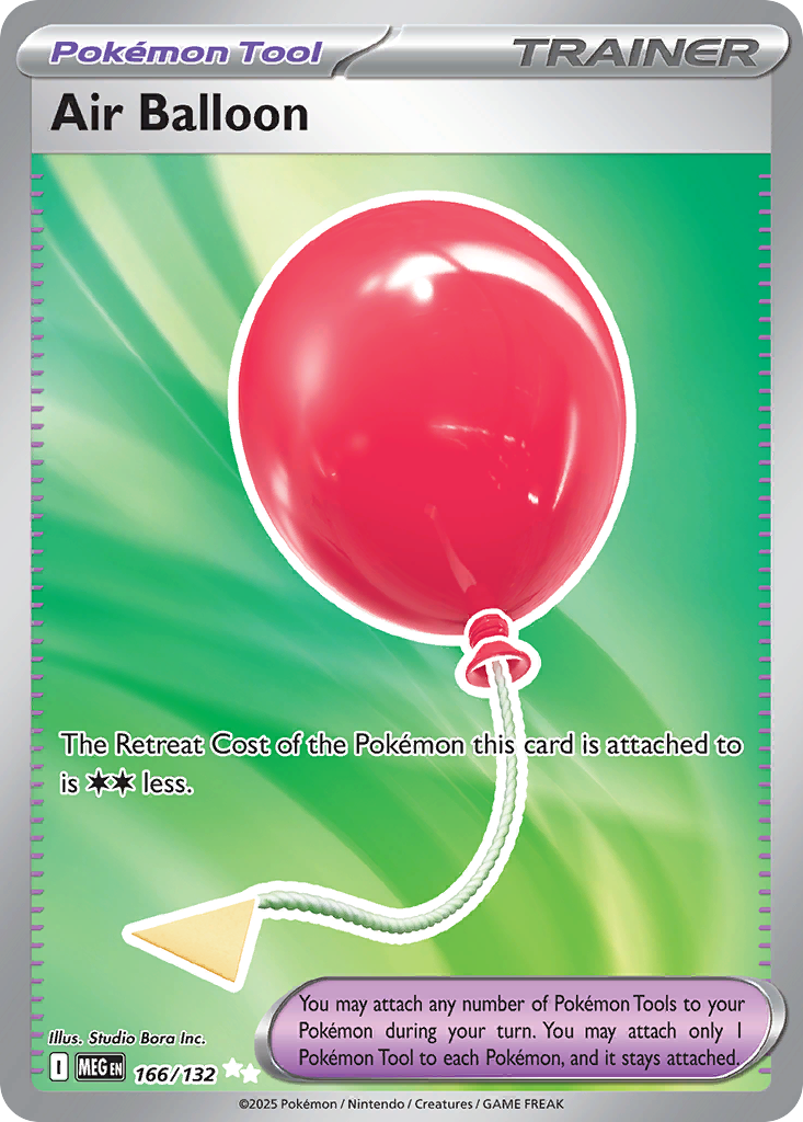 Air Balloon — Mega Evolution card #166 full image