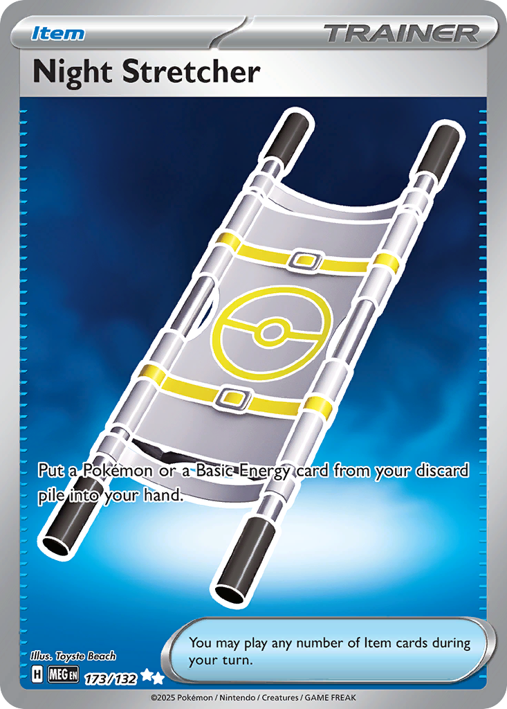 Night Stretcher — Mega Evolution card #173 full image