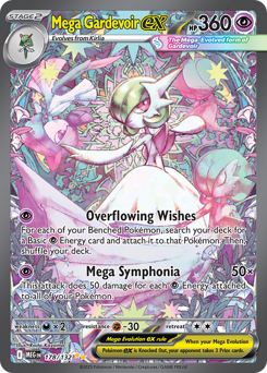 Mega Gardevoir ex — Mega Evolution #178