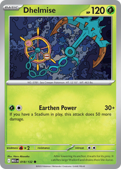 Dhelmise — Mega Evolution #18