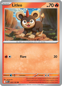 Litleo — Mega Evolution #23