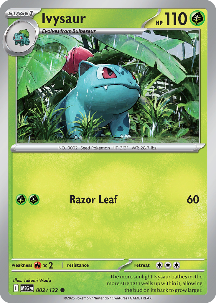 Ivysaur — Mega Evolution card #2 full image