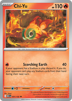 Chi-Yu — Mega Evolution #31