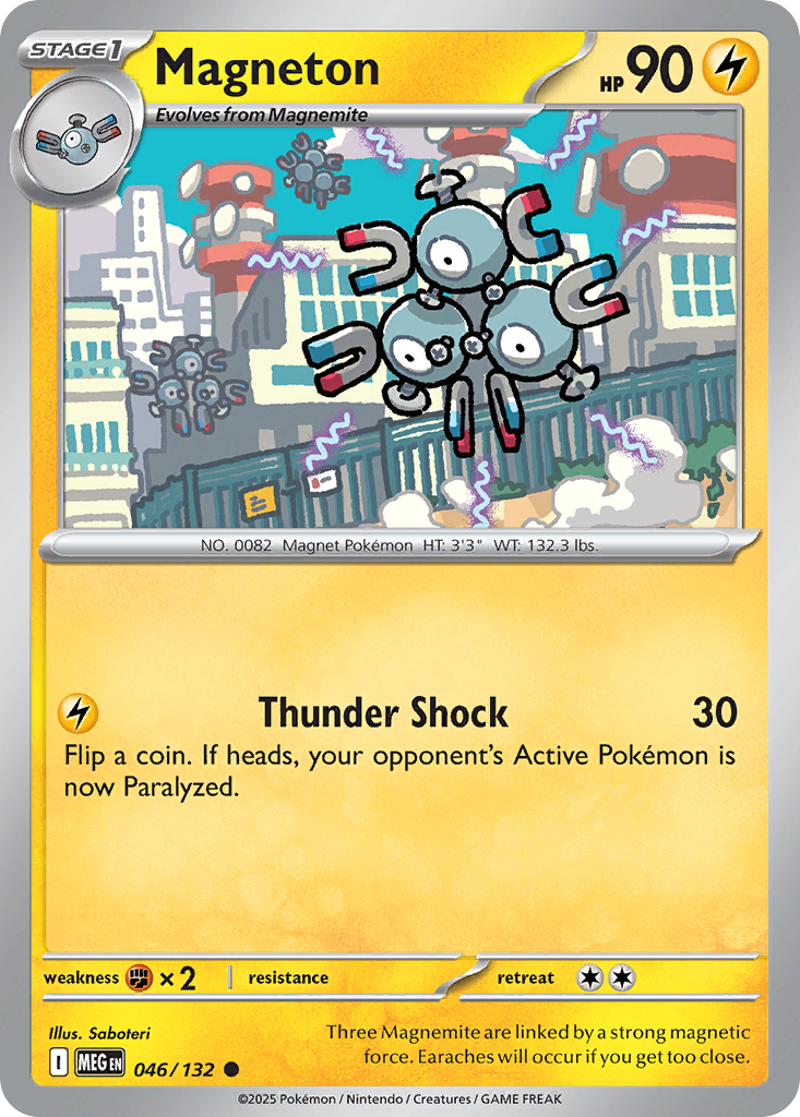 Magneton — Mega Evolution card #46 full image