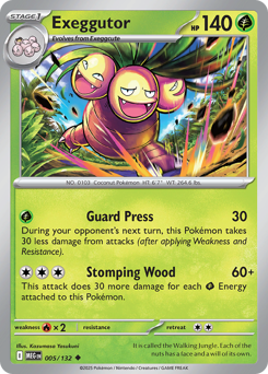 Exeggutor — Mega Evolution #5