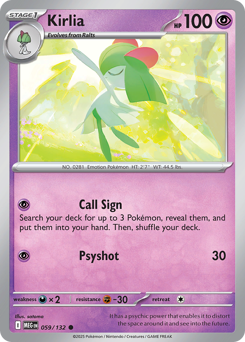 Kirlia — Mega Evolution #59