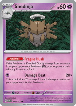 Shedinja — Mega Evolution #61