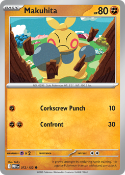 Makuhita — Mega Evolution #72