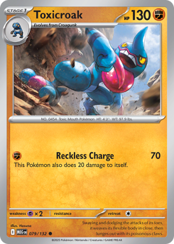 Toxicroak — Mega Evolution #79