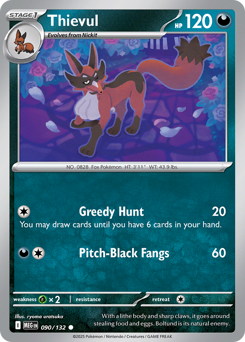 Thievul — Mega Evolution #90