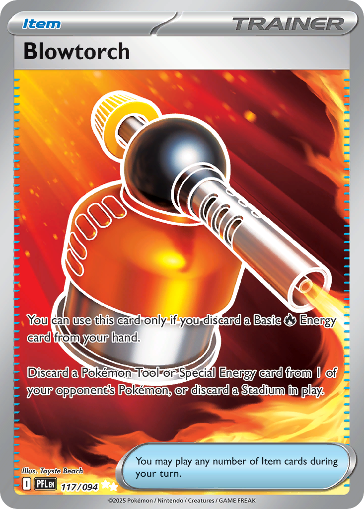 Blowtorch — Phantasmal Flames card #117 full image