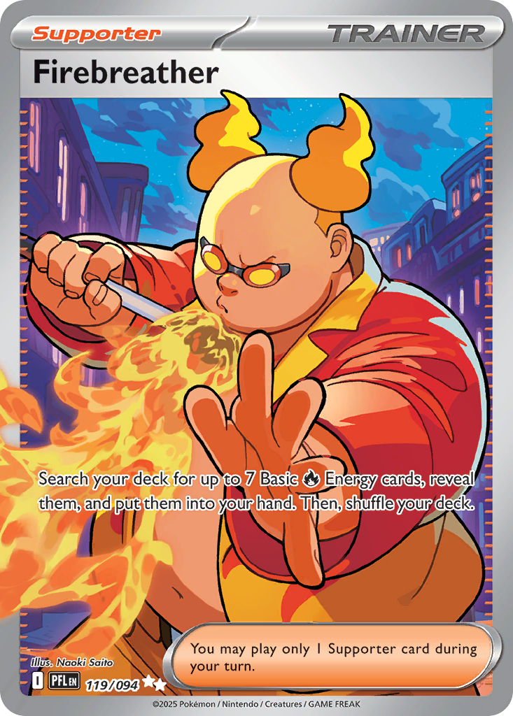Firebreather — Phantasmal Flames card #119 full image