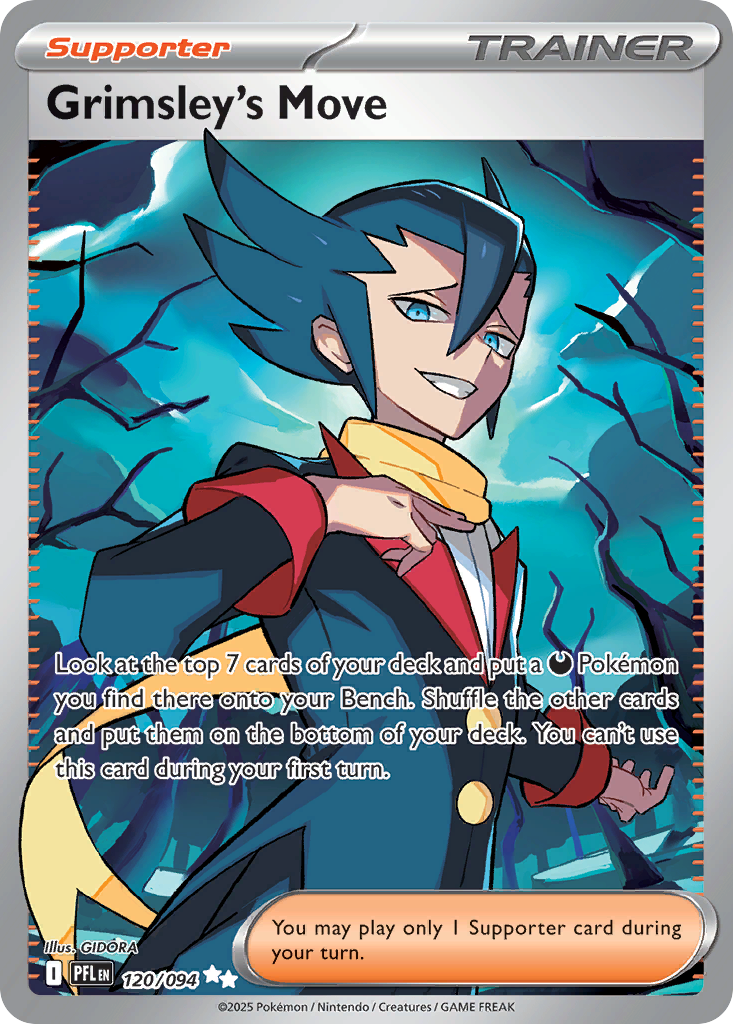 Grimsley's Move — Phantasmal Flames card #120 full image