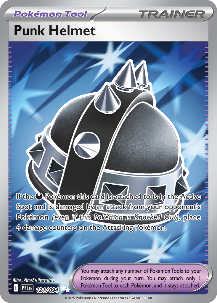 Punk Helmet — Phantasmal Flames card #121 full image