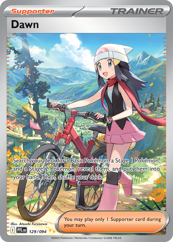 Dawn — Phantasmal Flames card #129 full image