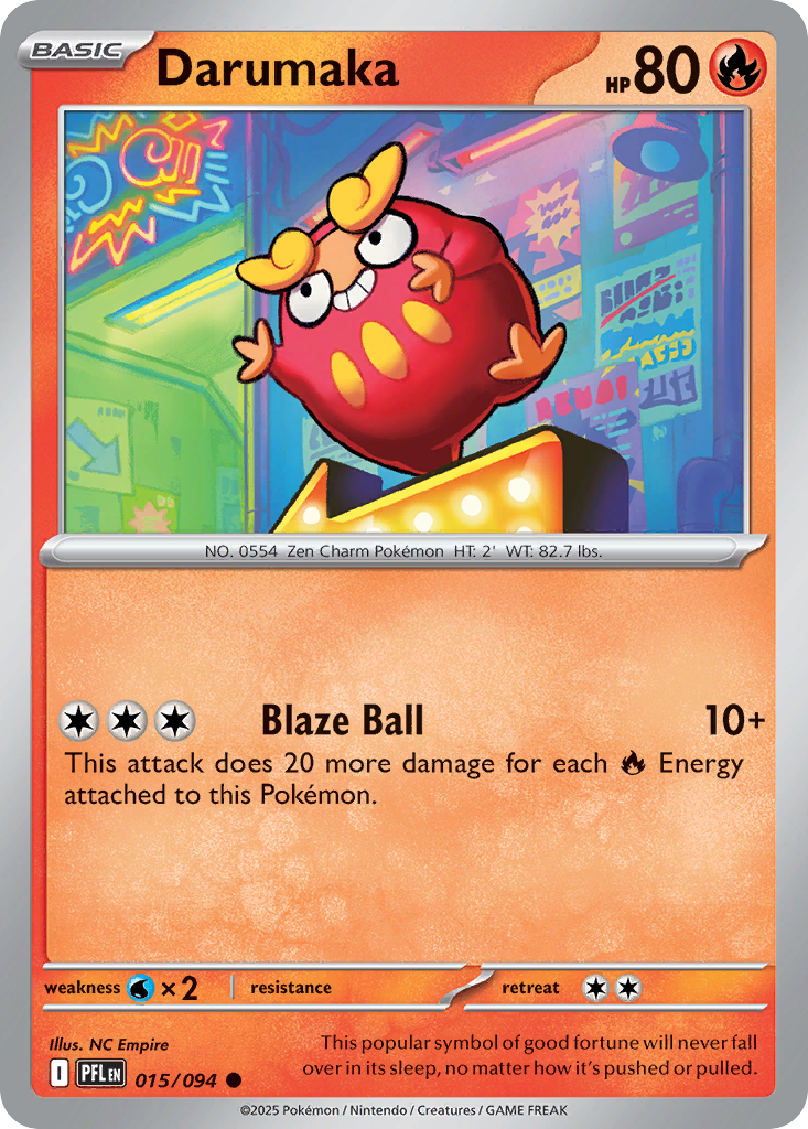 Darumaka — Phantasmal Flames card #15 full image