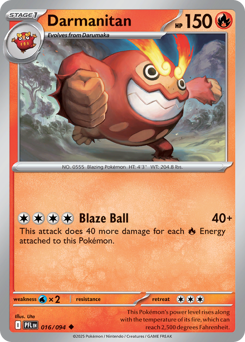 Darmanitan — Phantasmal Flames #16
