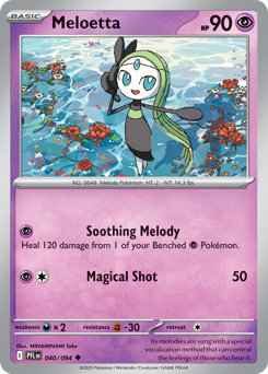 Meloetta — Phantasmal Flames #40