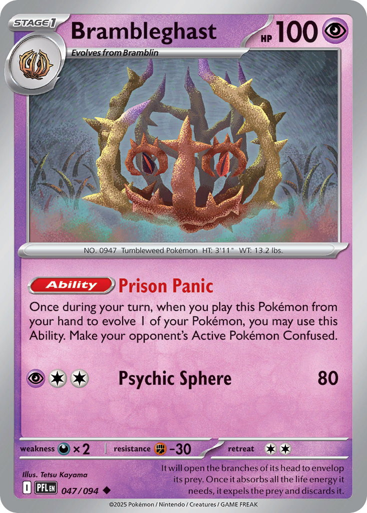 Brambleghast — Phantasmal Flames card #47 full image