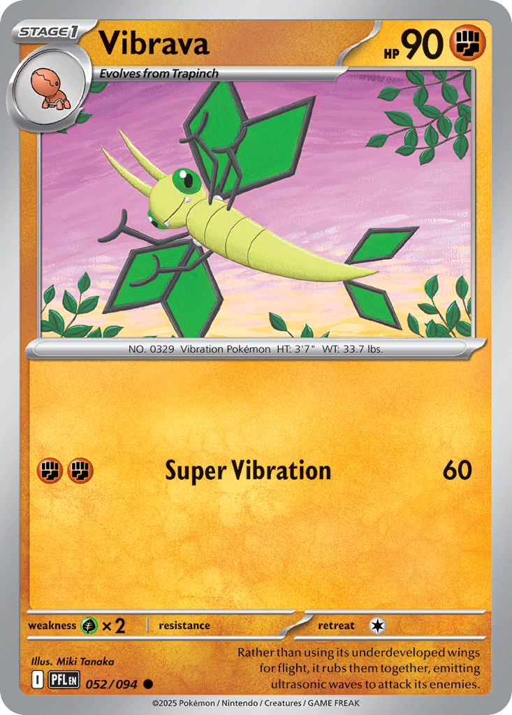 Vibrava — Phantasmal Flames card #52 full image