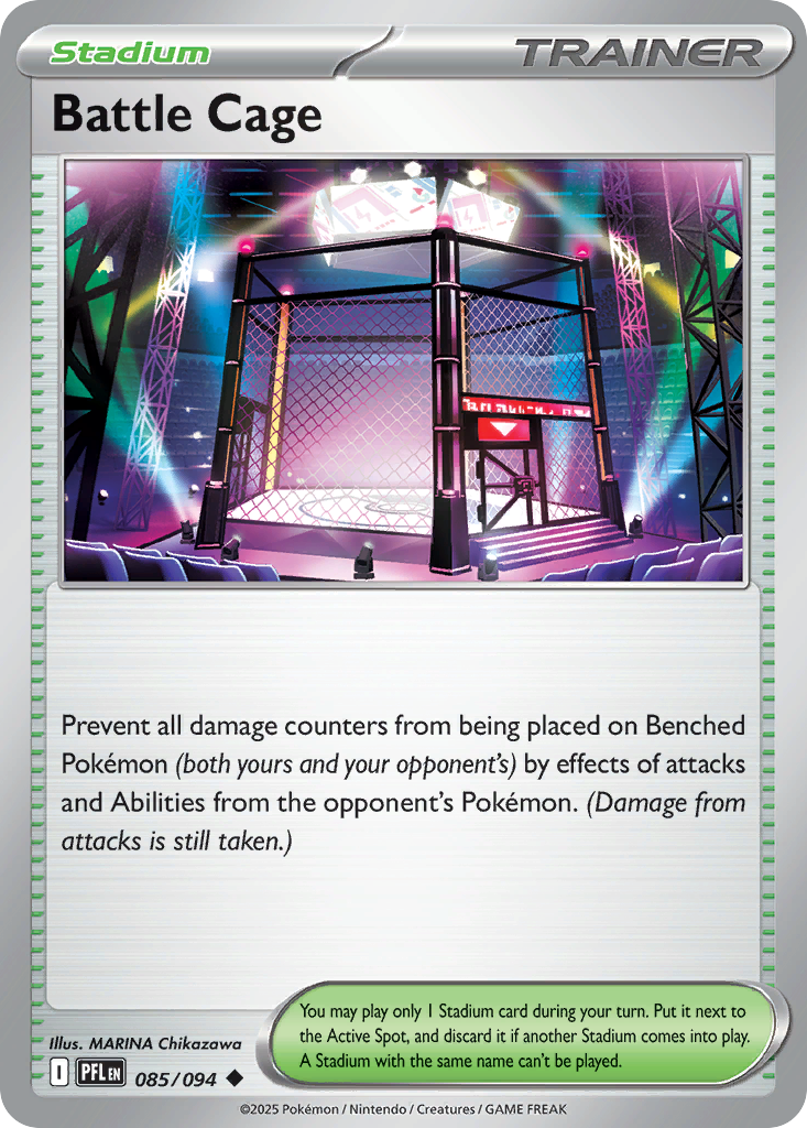 Battle Cage — Phantasmal Flames card #85 full image