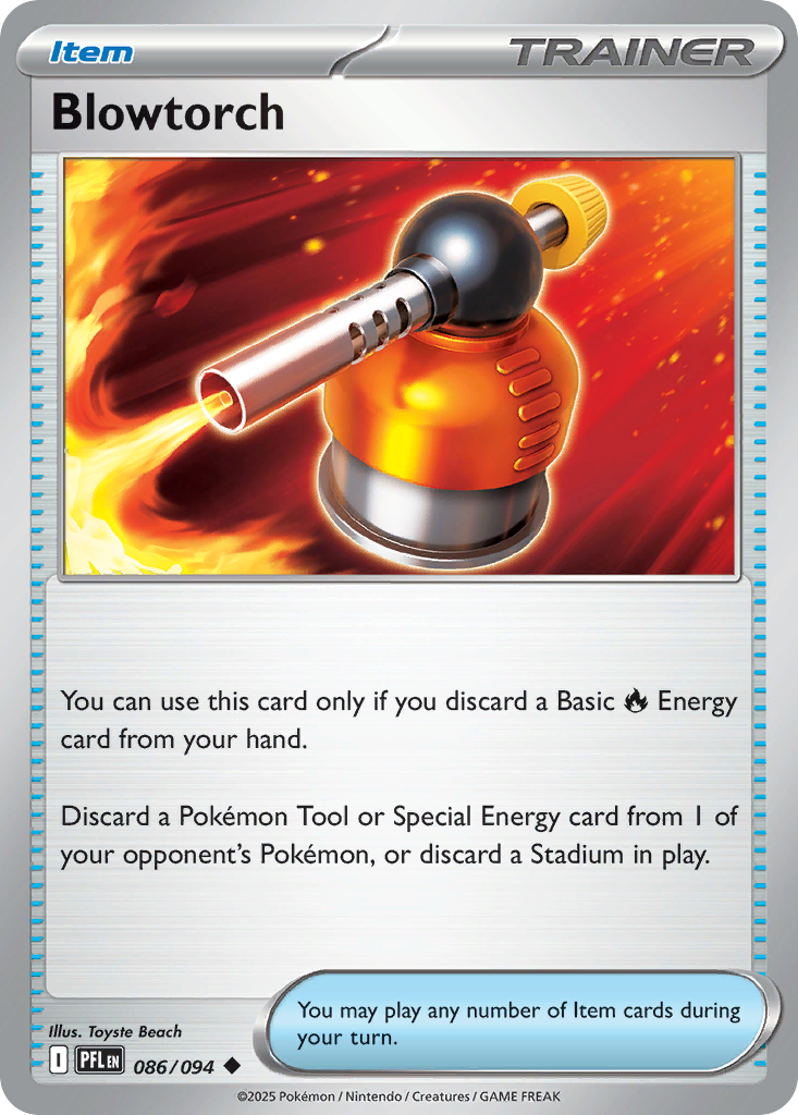 Blowtorch — Phantasmal Flames card #86 full image