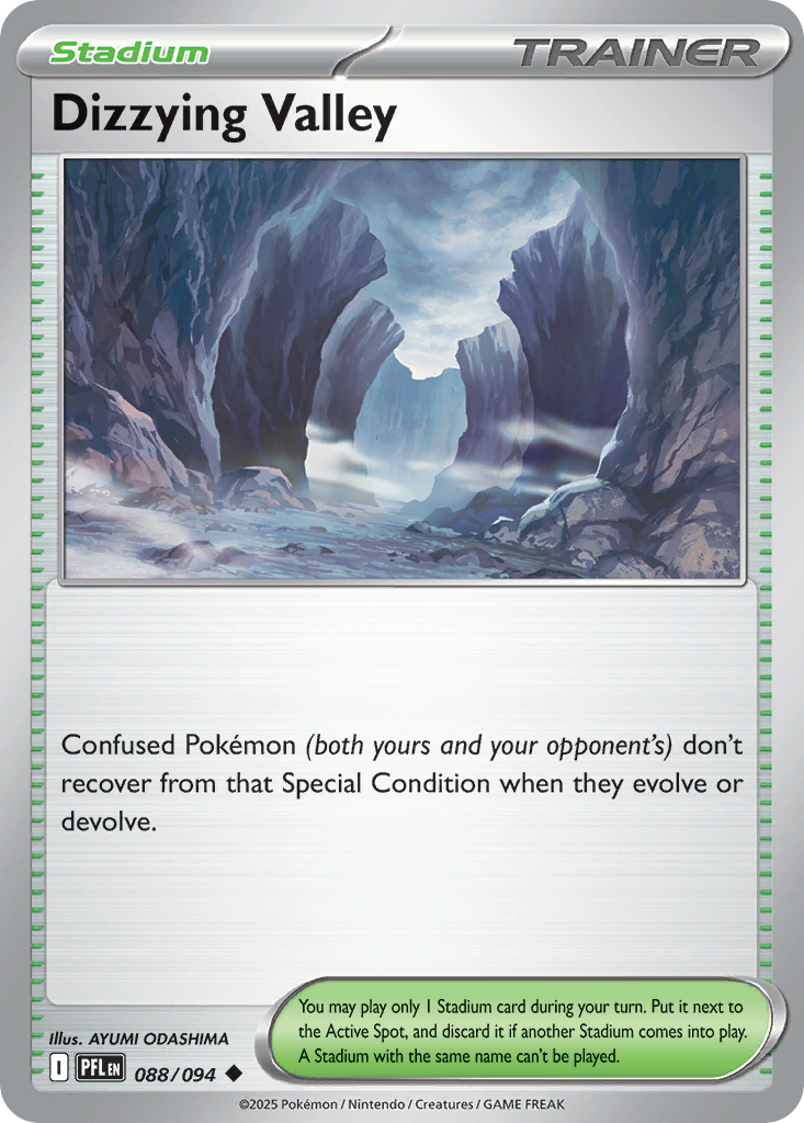 Dizzying Valley — Phantasmal Flames card #88 full image