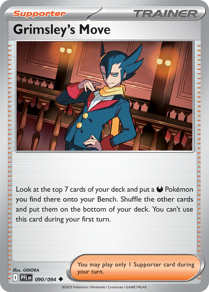 Grimsley's Move — Phantasmal Flames card #90 full image
