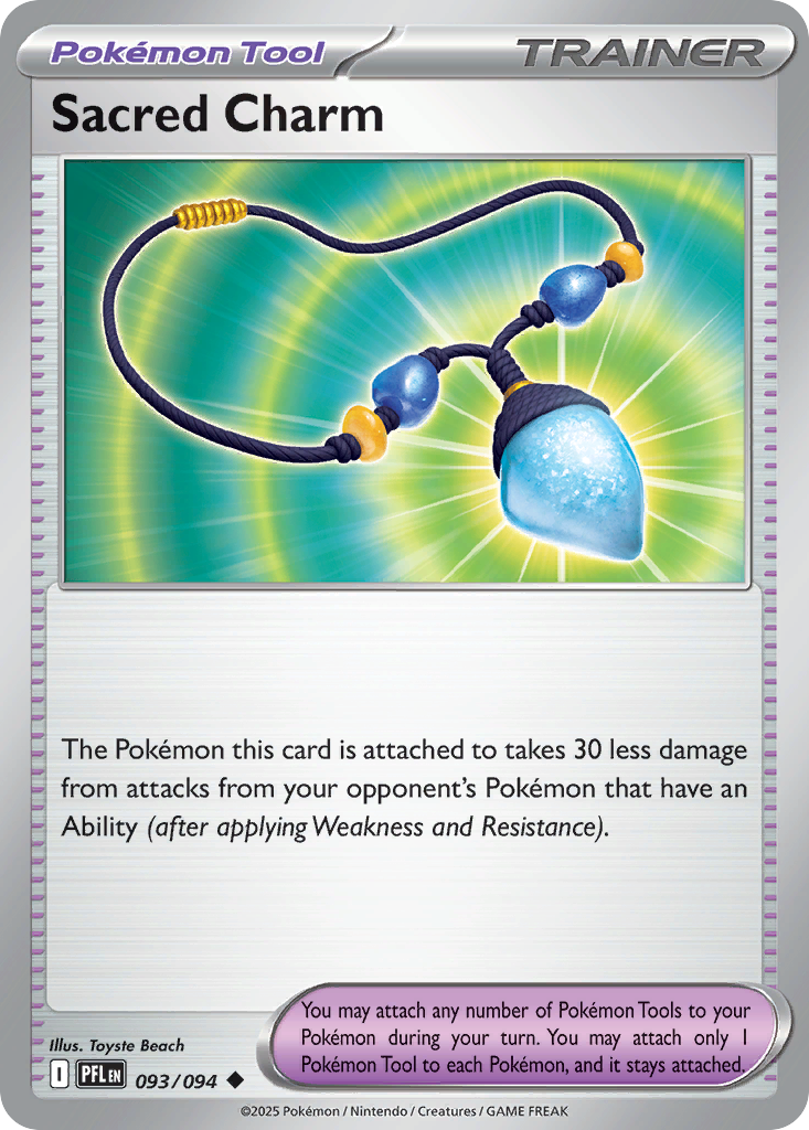 Sacred Charm — Phantasmal Flames card #93 full image