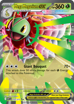 Mega Meganium ex — Ascended Heroes #10