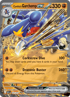 Cynthia's Garchomp ex — Ascended Heroes #111
