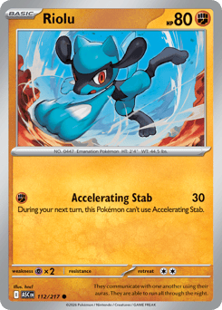 Riolu — Ascended Heroes #112