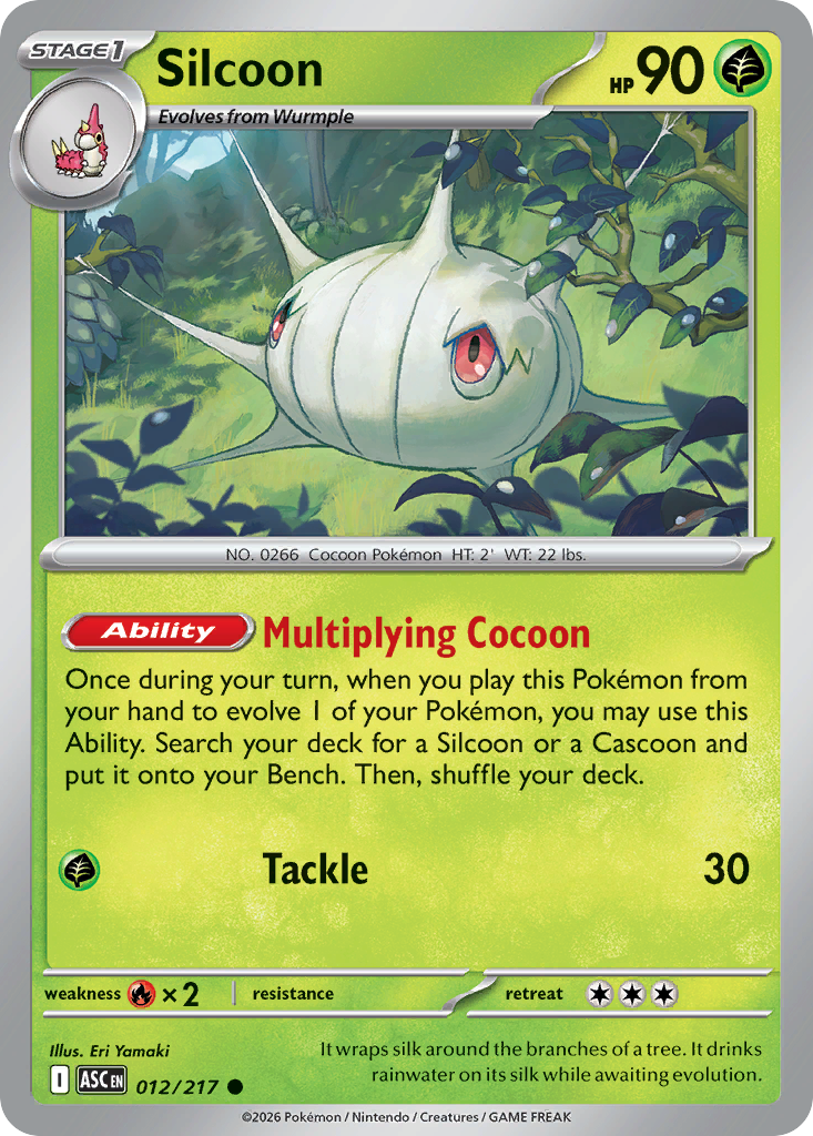 Silcoon — Ascended Heroes card #12 full image