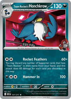 Team Rocket's Honchkrow — Ascended Heroes #127