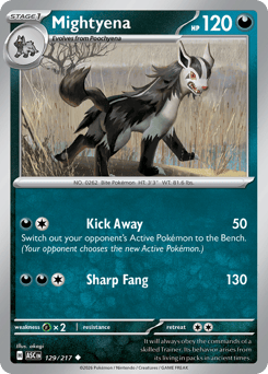 Mightyena — Ascended Heroes #129