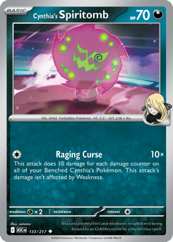 Cynthia's Spiritomb — Ascended Heroes #133