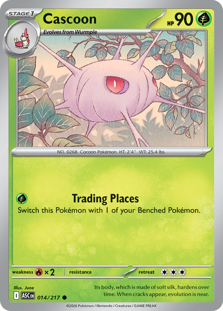 Cascoon — Ascended Heroes card #14 full image
