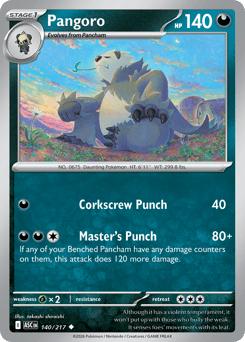 Pangoro — Ascended Heroes #140