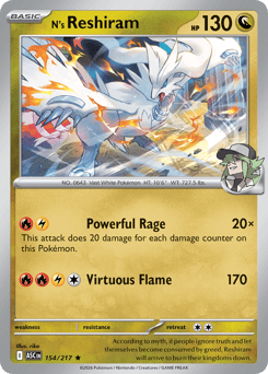 N's Reshiram — Ascended Heroes #154