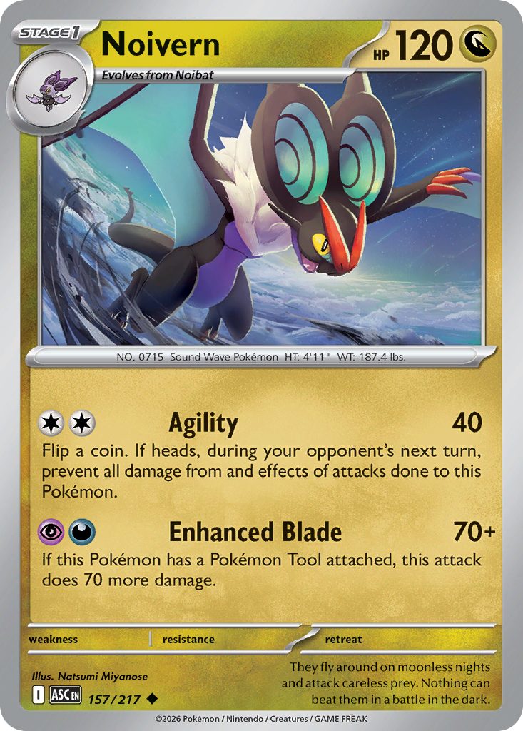 Noivern — Ascended Heroes card #157 full image
